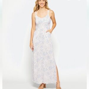 41 Hawthorn Stitch Fix Sleeveless Slit Maxi Dress